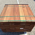 Ca. 189x Guyana Teak Planken Geschaafd, 21x145mm, lengte 100cm